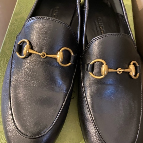 Gucci Brixton Leather Horsebit Loafers Size 35/5 *Floor sample* - Picture 2 of 14